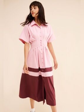 Exquise The Tobie Button Front Dress